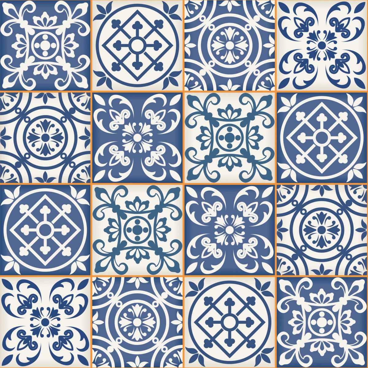 Badrückwand Patchwork