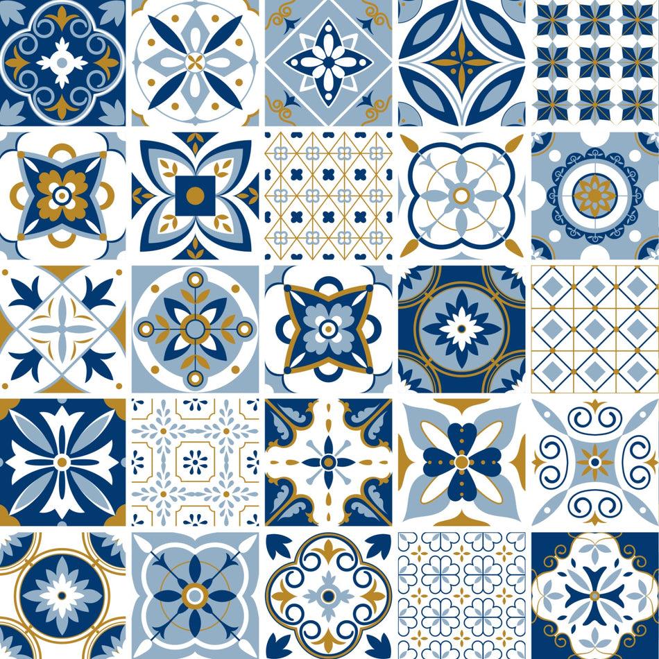 Badrückwand Patchwork