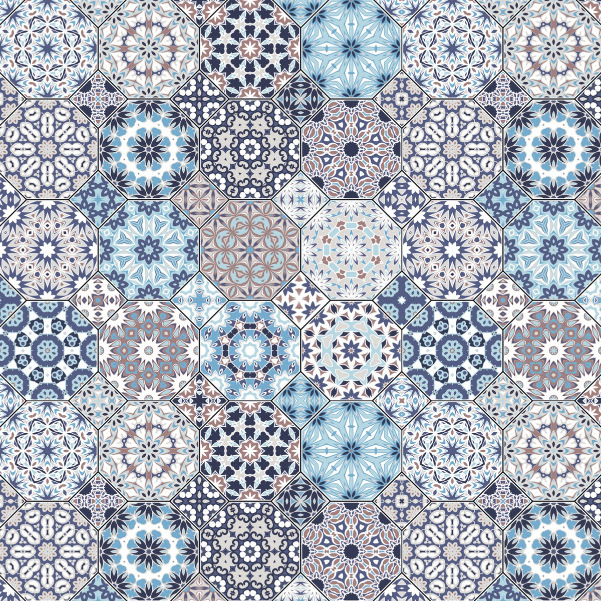 Badrückwand Patchwork