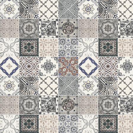 Badrückwand Patchwork