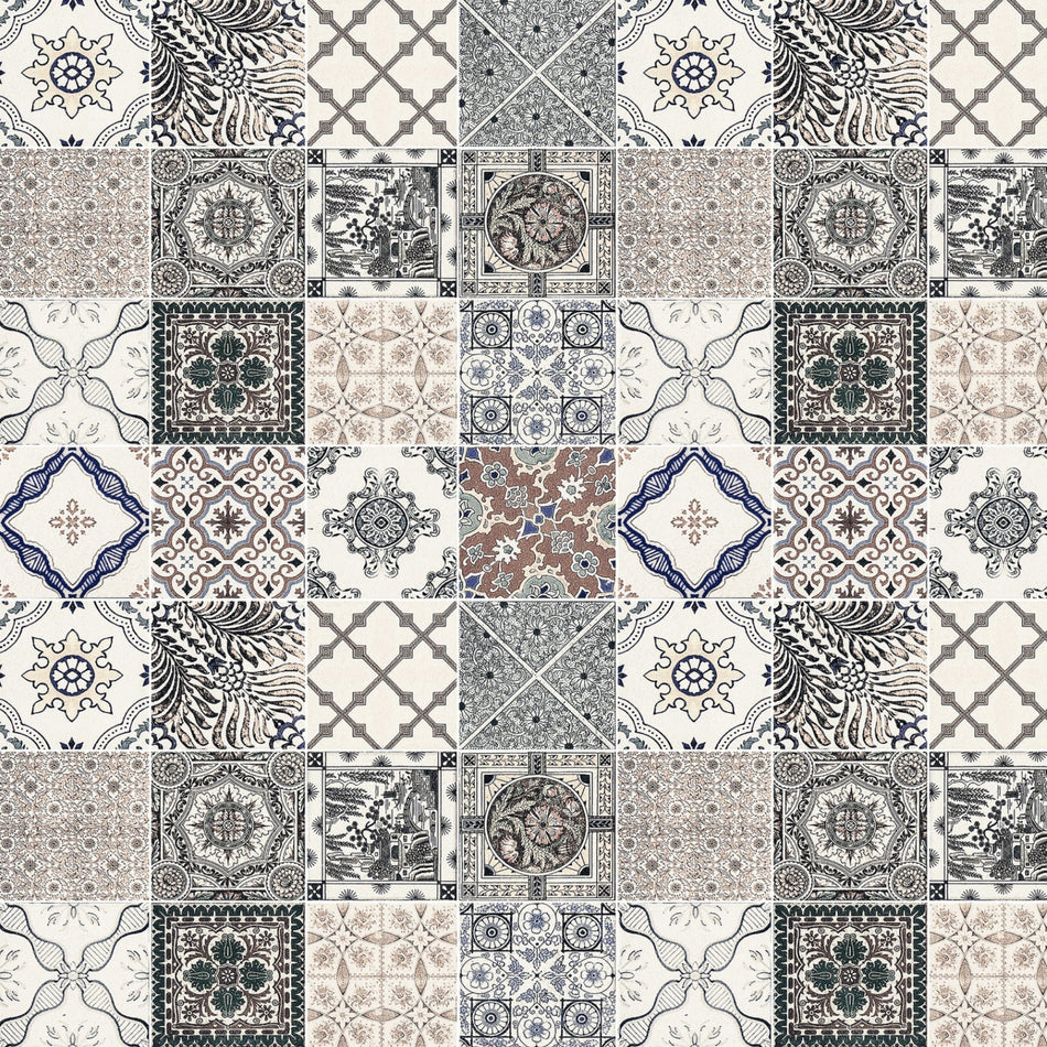 Badrückwand Patchwork