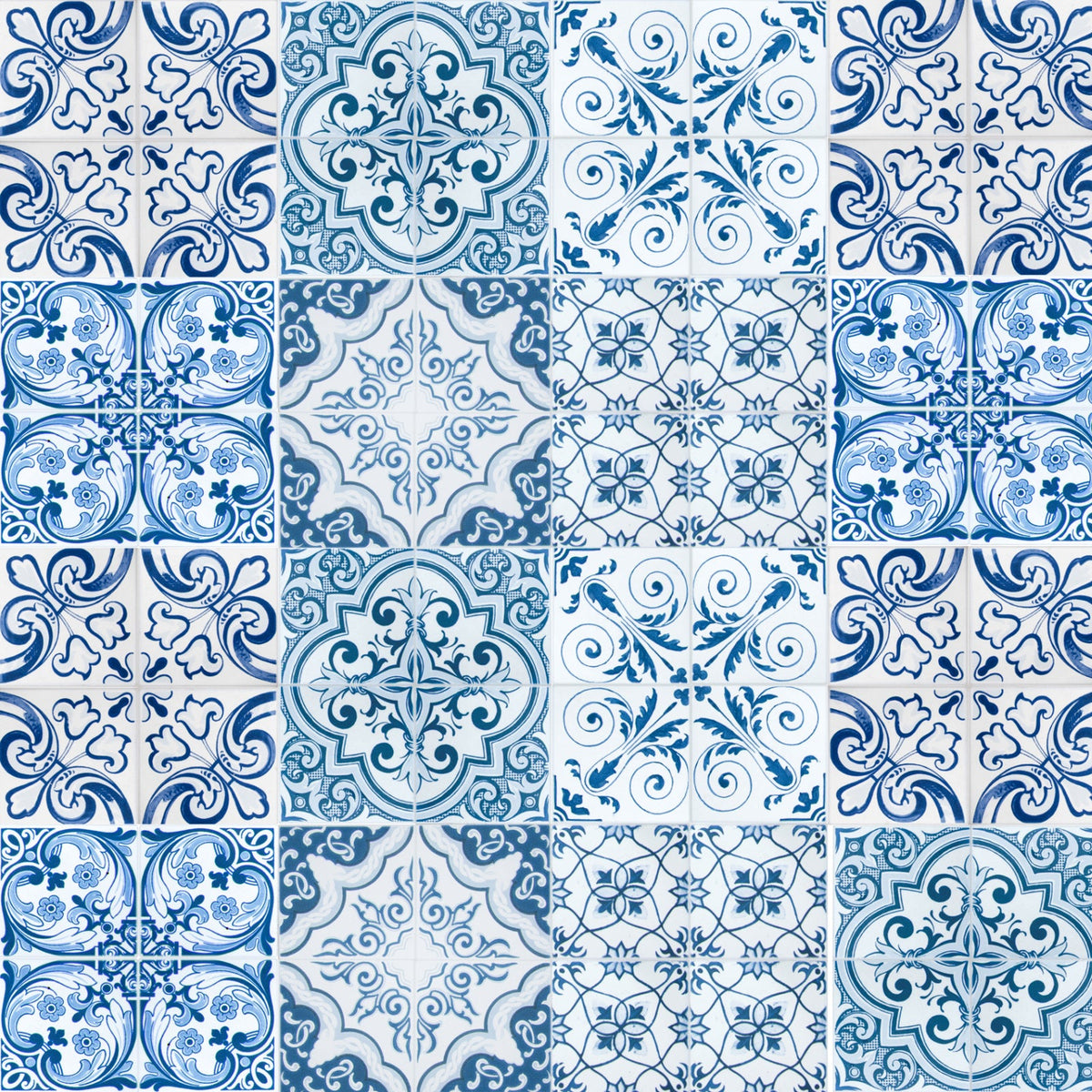 Badrückwand Patchwork