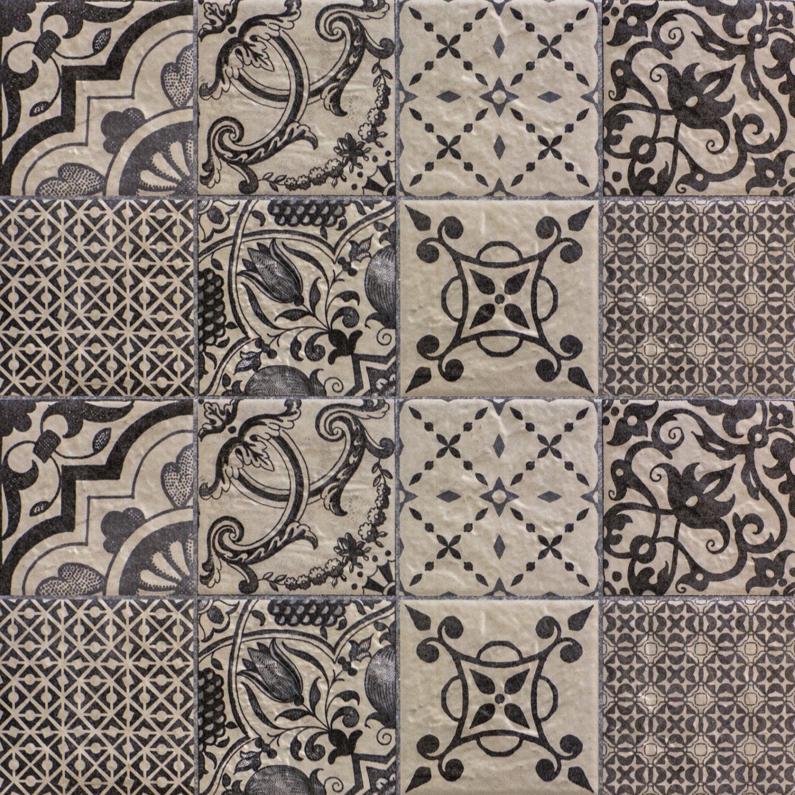 Badrückwand Patchwork