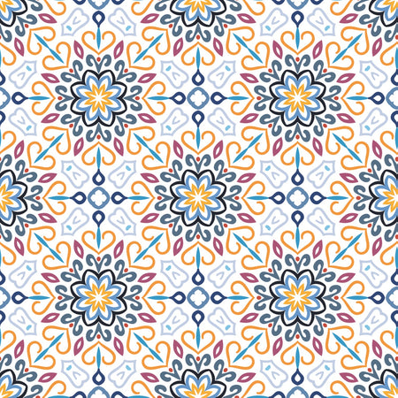 Duschrückwand Patchwork