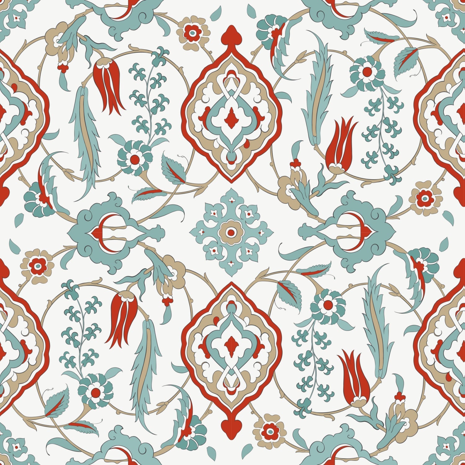 Duschrückwand Patchwork