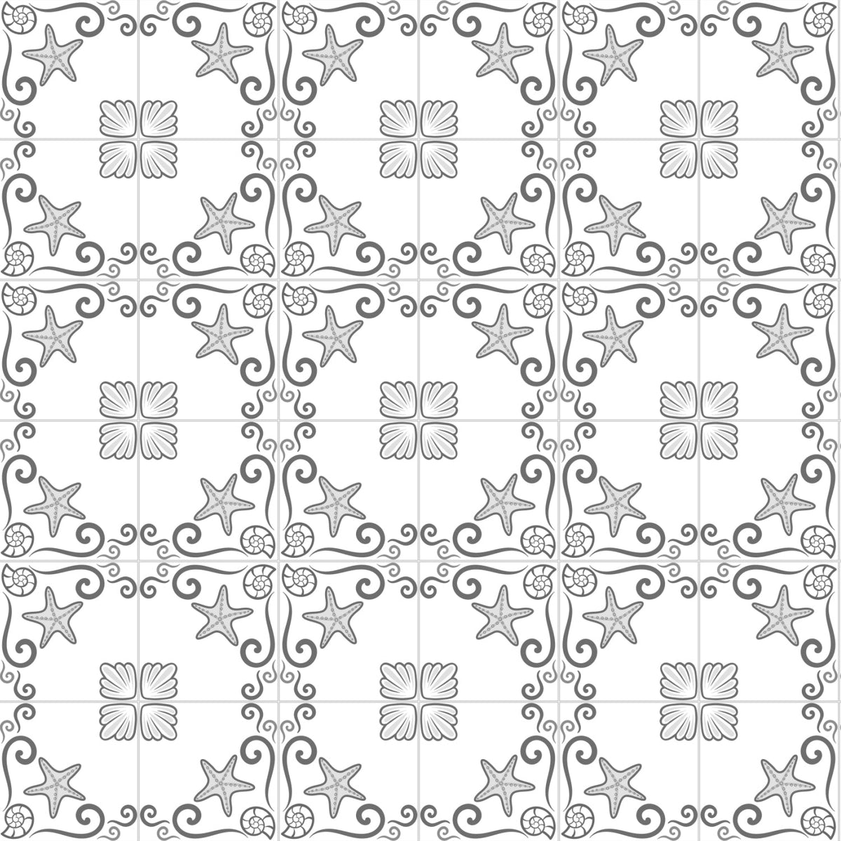 Duschrückwand Patchwork