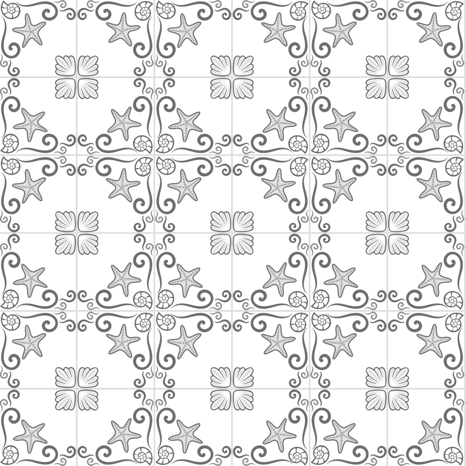 Duschrückwand Patchwork