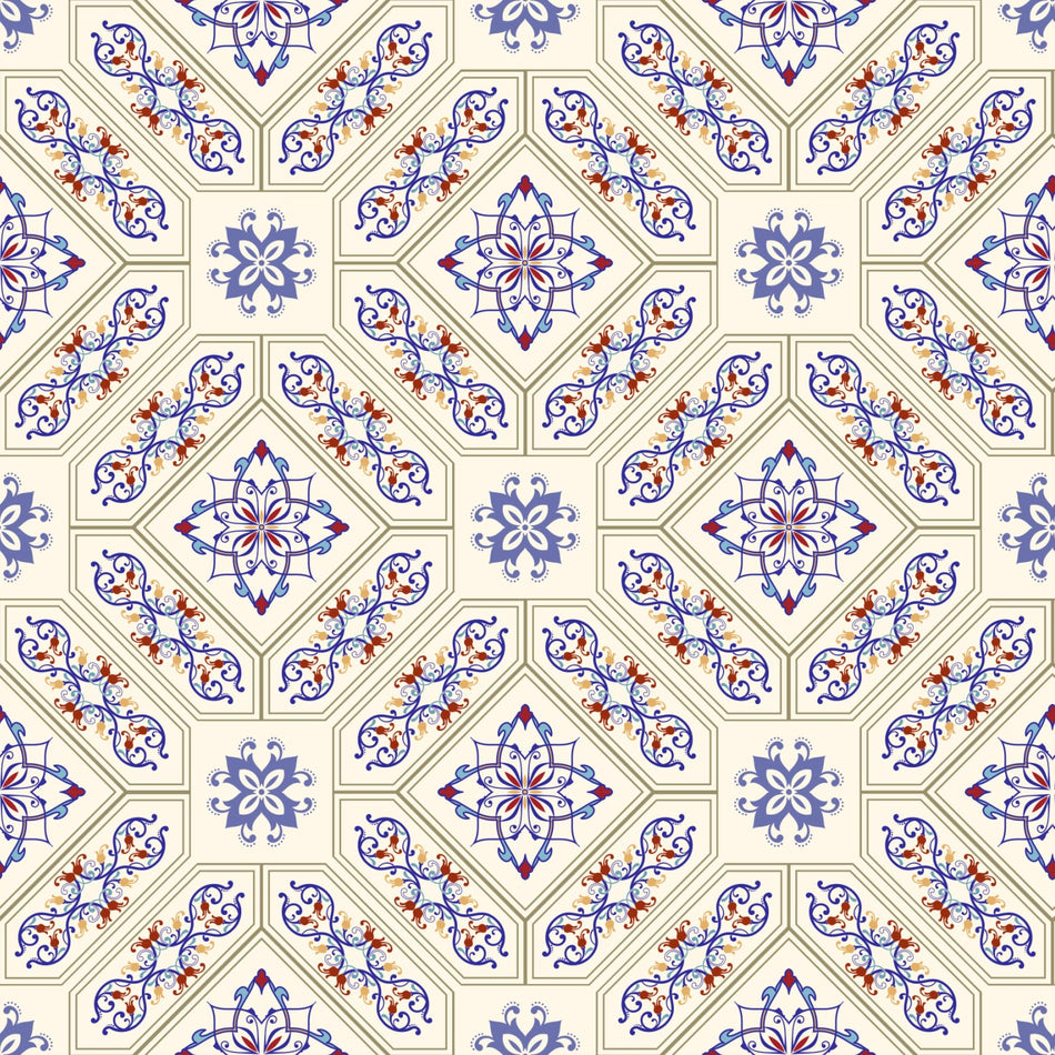 Duschrückwand Patchwork