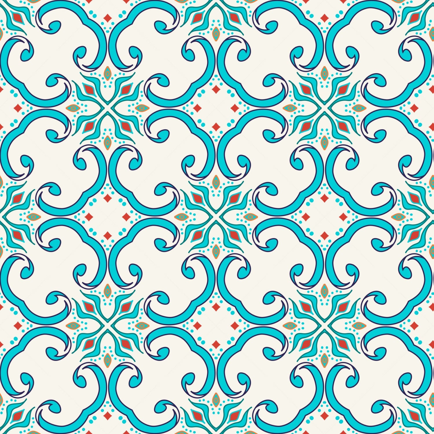 Duschrückwand Patchwork