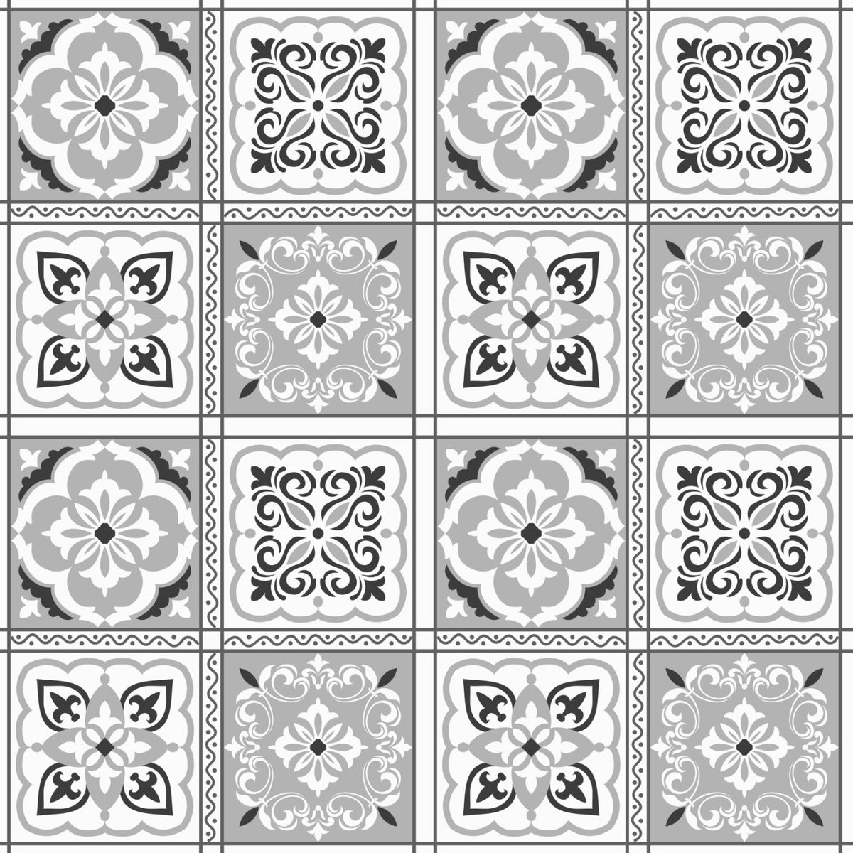 Duschrückwand Patchwork