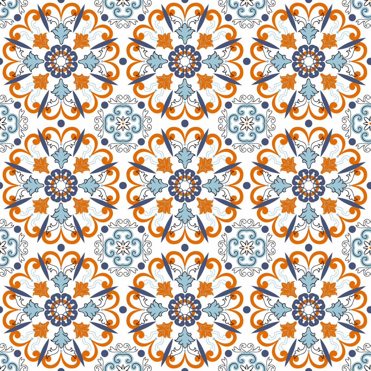 Duschrückwand Patchwork