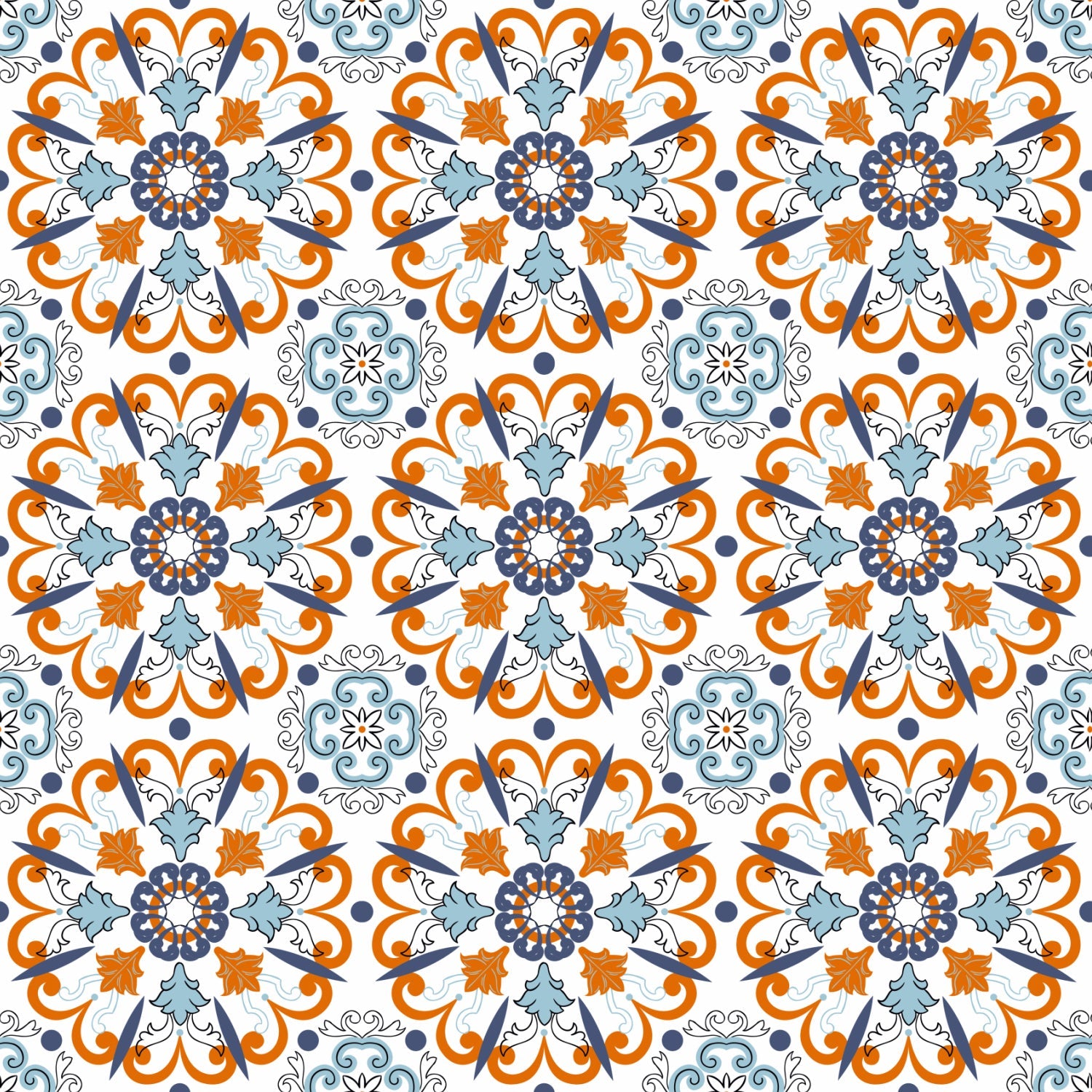 Duschrückwand Patchwork