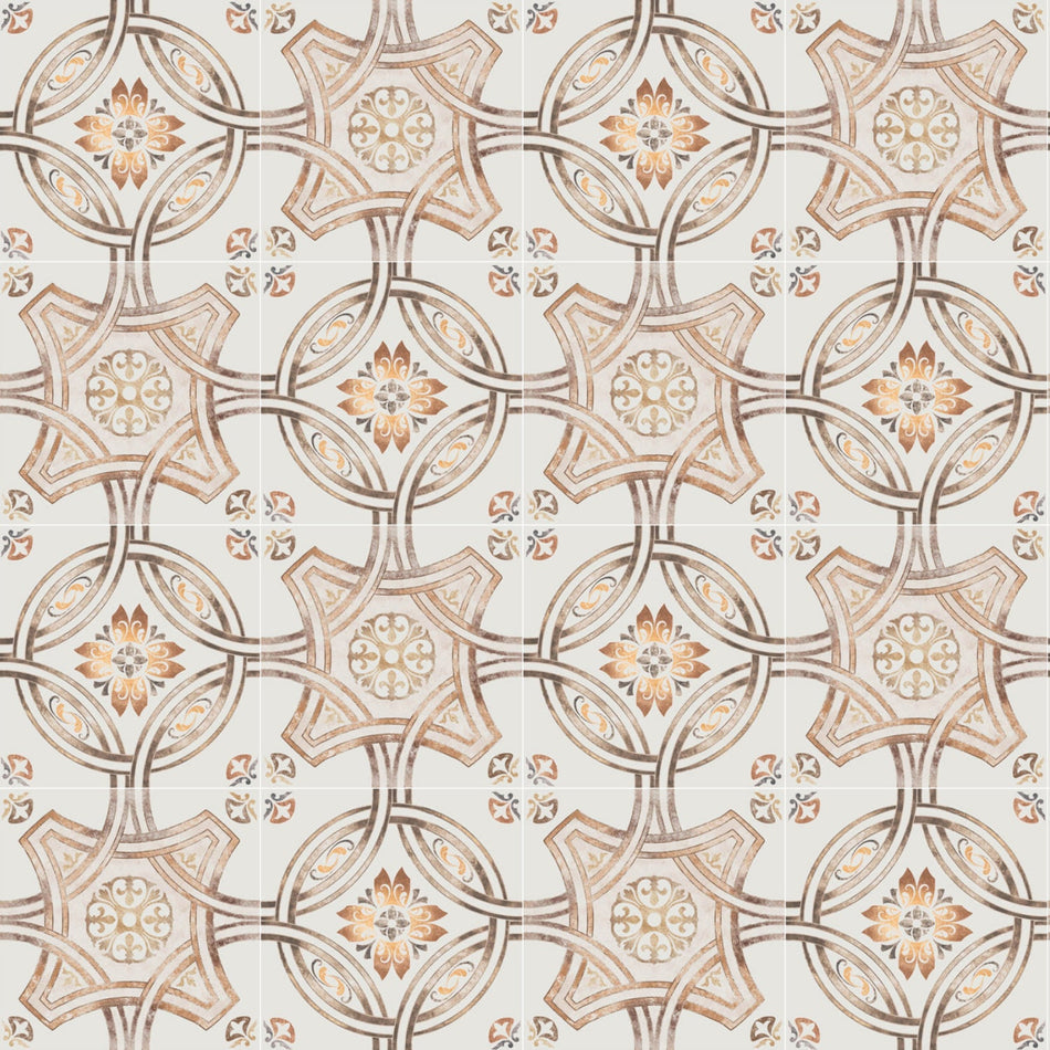 Duschrückwand Patchwork