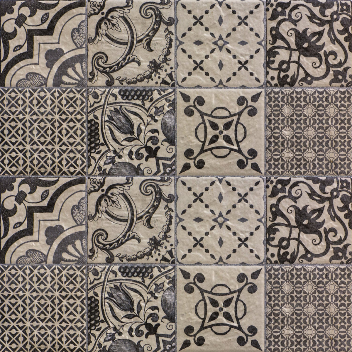 Duschrückwand Patchwork