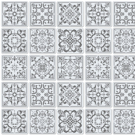 Duschrückwand Patchwork