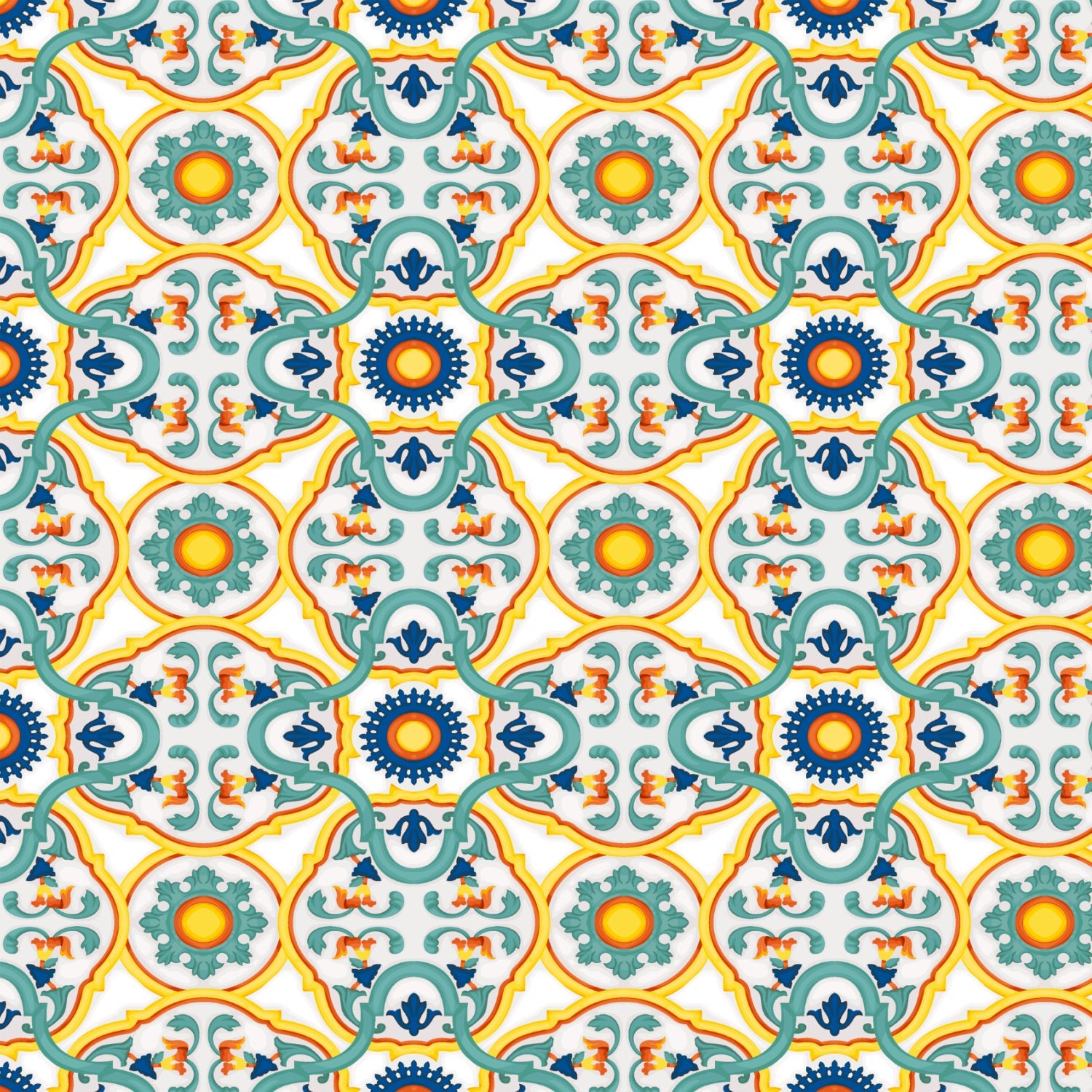 Duschrückwand Patchwork