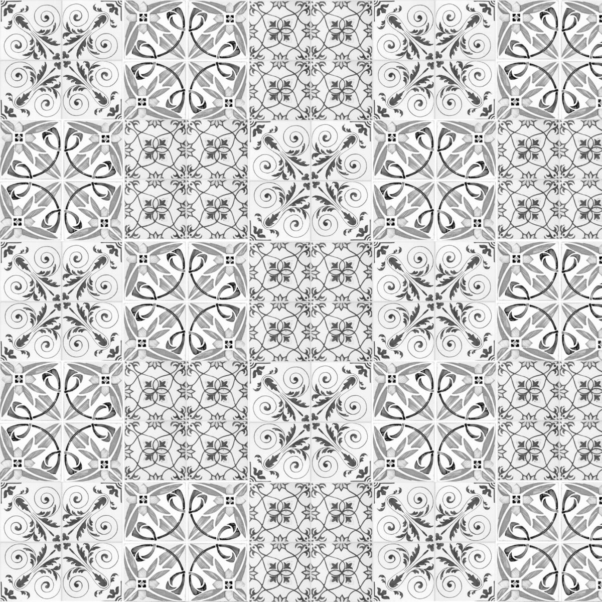 Duschrückwand Patchwork