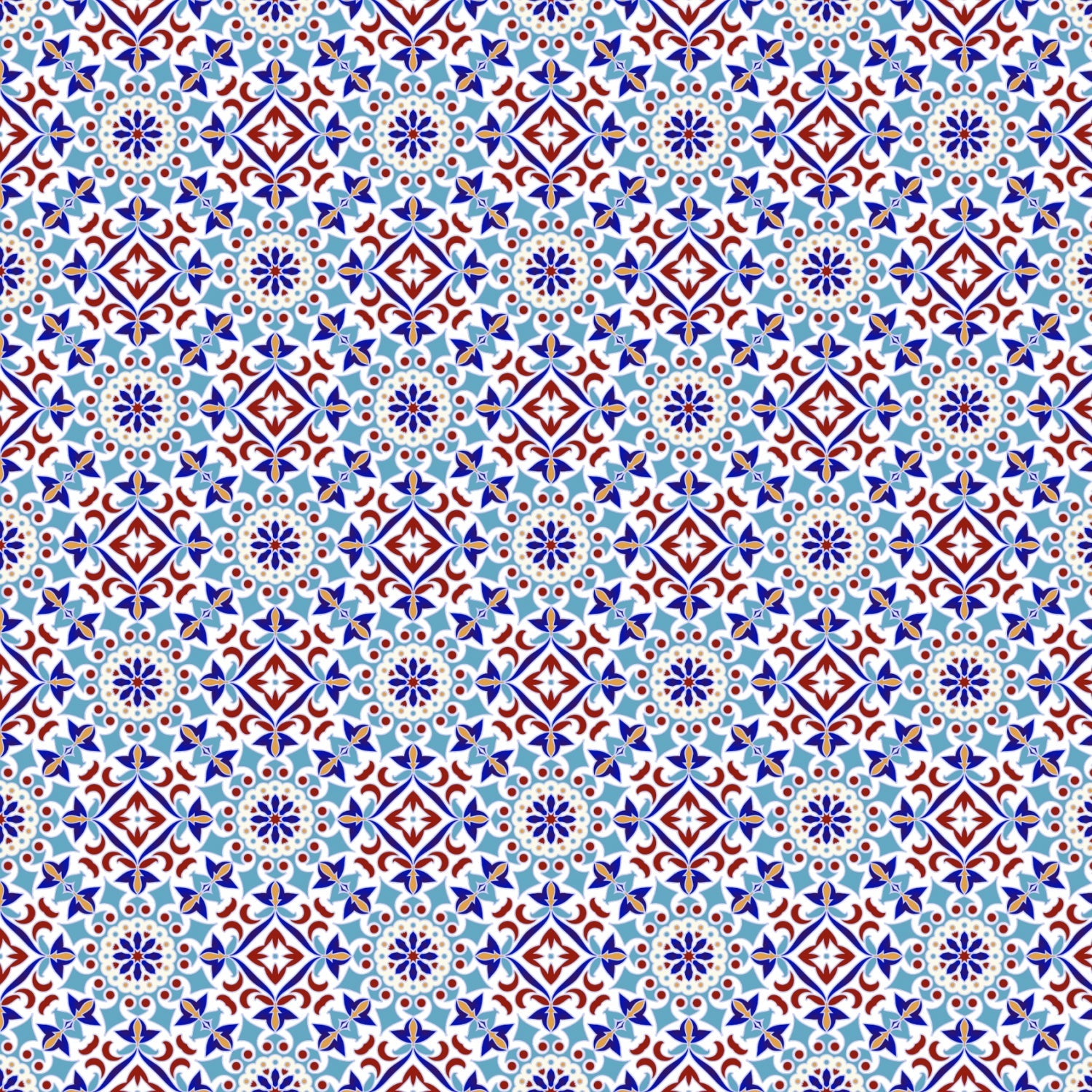 Duschrückwand Patchwork