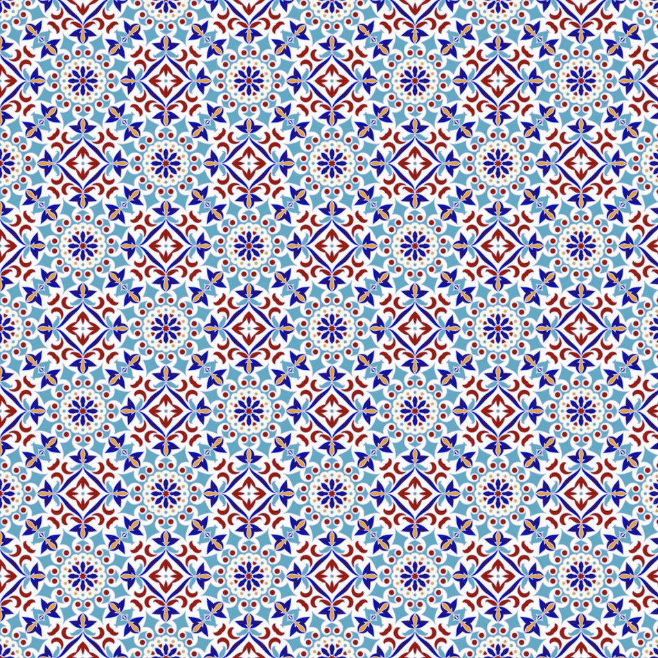 Duschrückwand Patchwork