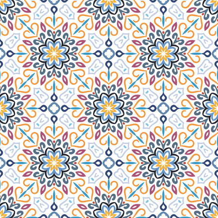 Küchenrückwand Blumen Ornament