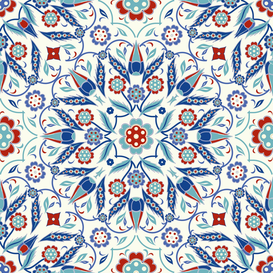 Küchenrückwand Osmanische Blume