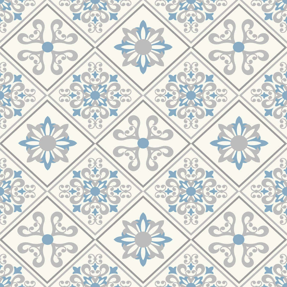 Küchenrückwand Floral Patchwork