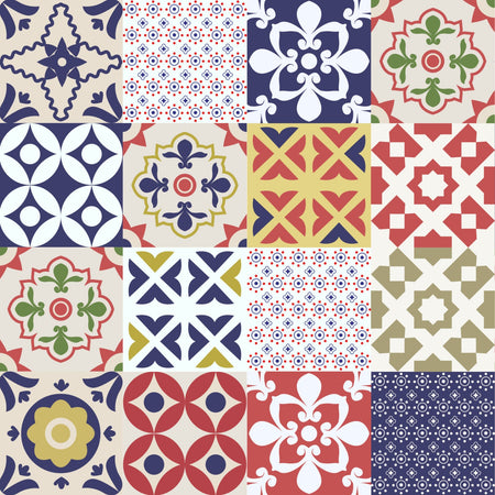 Küchenrückwand Talavera Patchwork