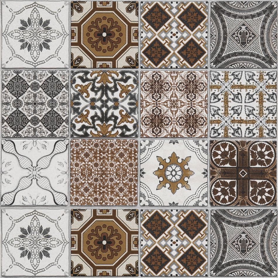 Küchenrückwand Rokoko Fliesen