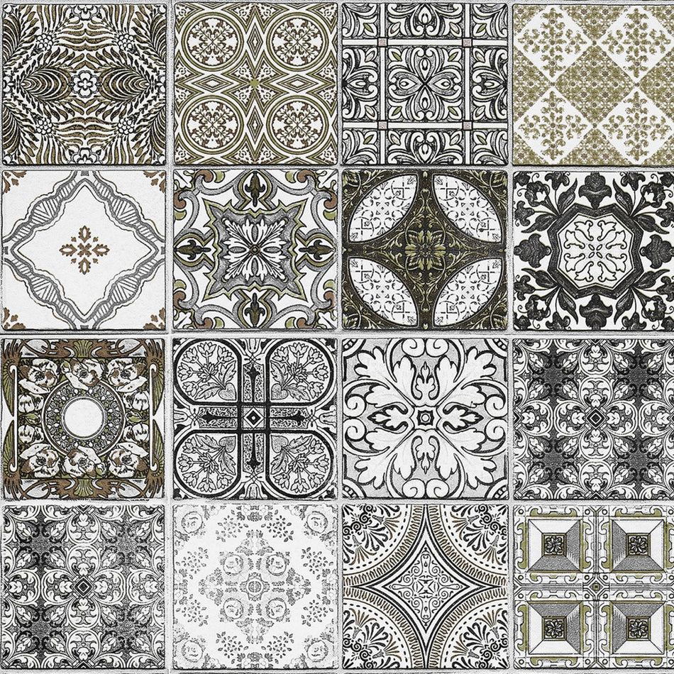 Küchenrückwand Antik Kreativ Patchwork