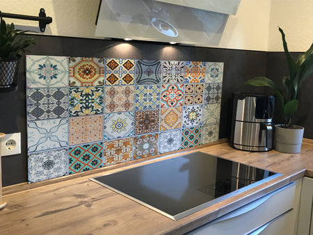 Spritzschutz Küche Patchwork