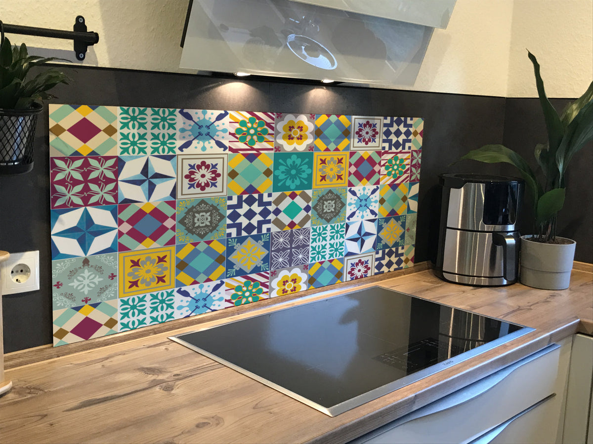 Spritzschutz Küche Patchwork
