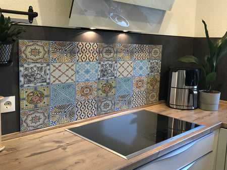 Spritzschutz Küche Patchwork