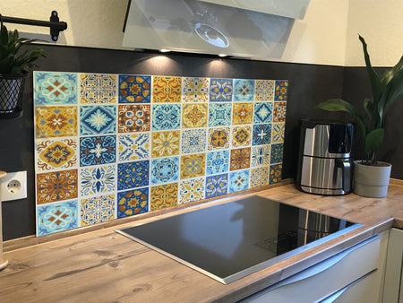 Spritzschutz Küche Patchwork
