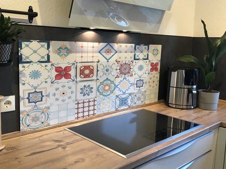 Spritzschutz Küche Patchwork