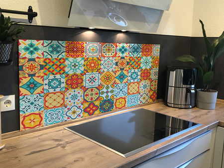 Spritzschutz Küche Patchwork