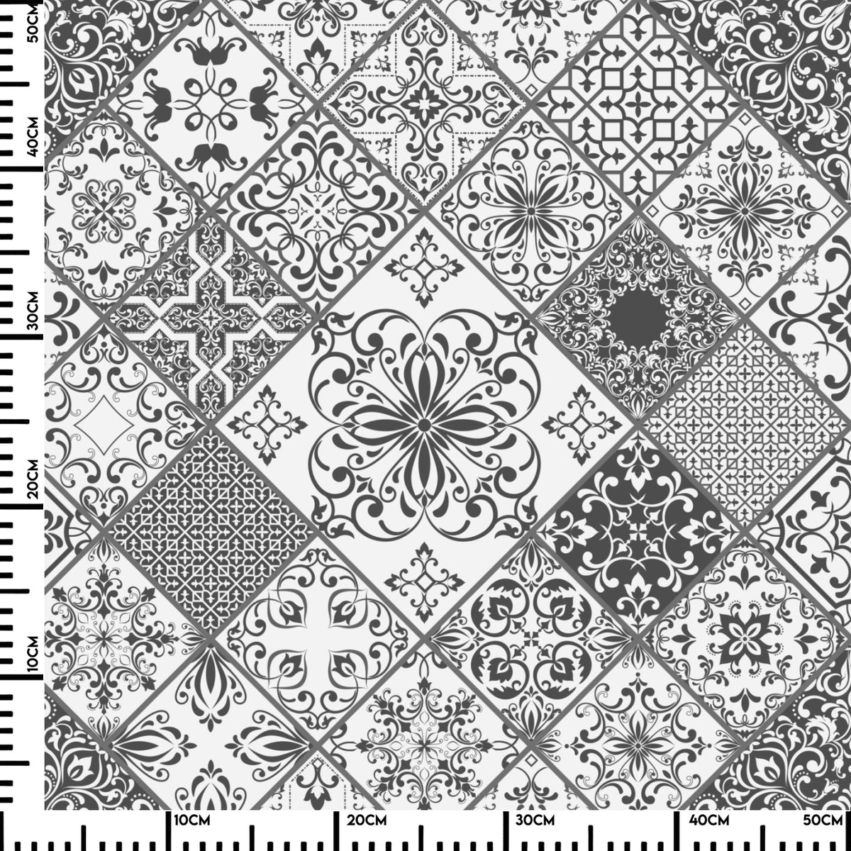 Küchenrückwand Vintage Patchwork