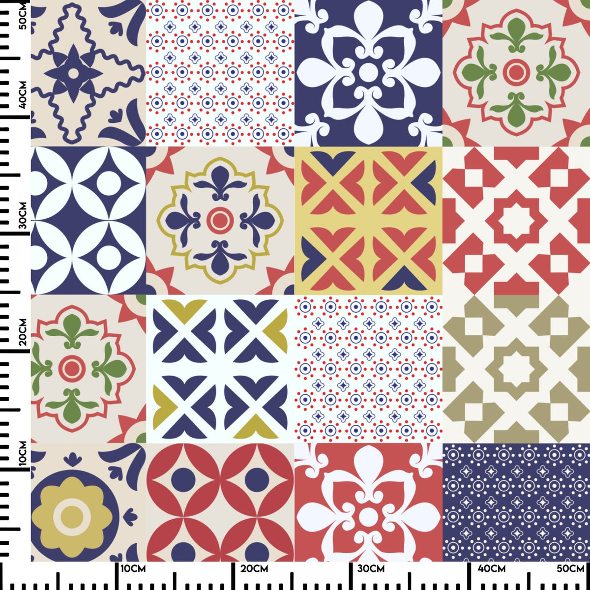 Küchenrückwand Talavera Patchwork