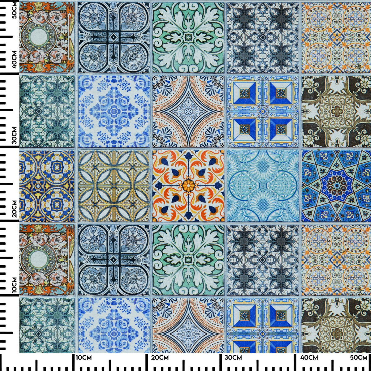 Küchenrückwand Ornament Fliesen