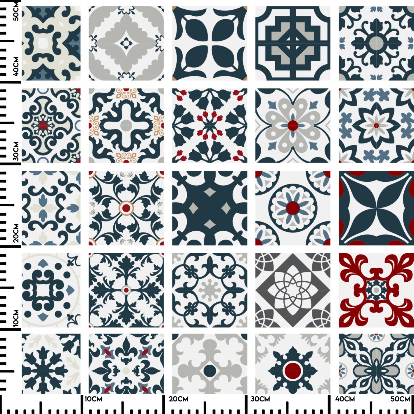 Küchenrückwand Patchwork