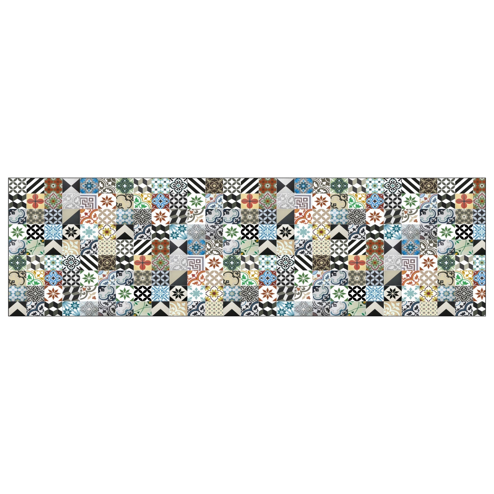 Küchenrückwand Patchwork