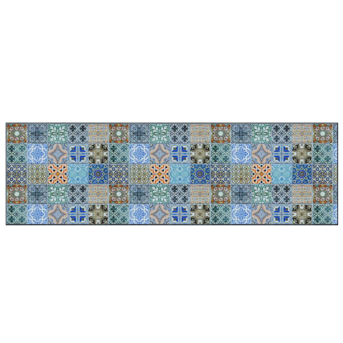 Küchenrückwand Ornament Fliesen