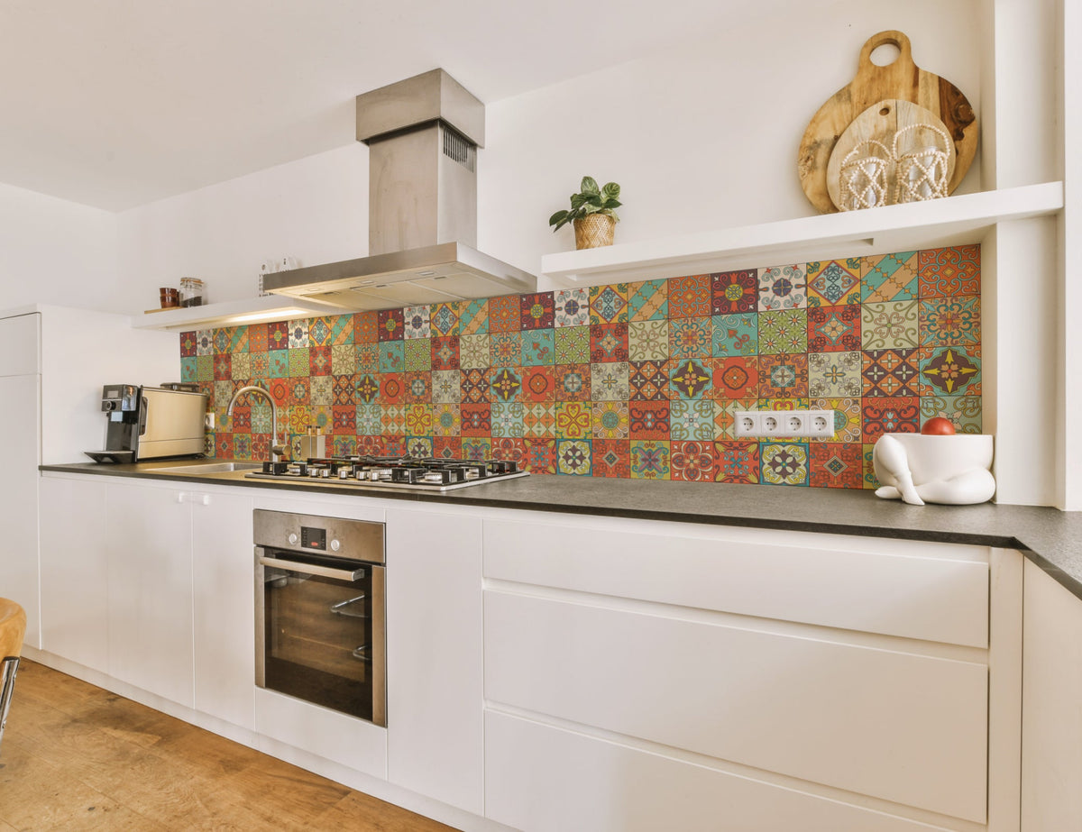 Küchenrückwand Patchwork