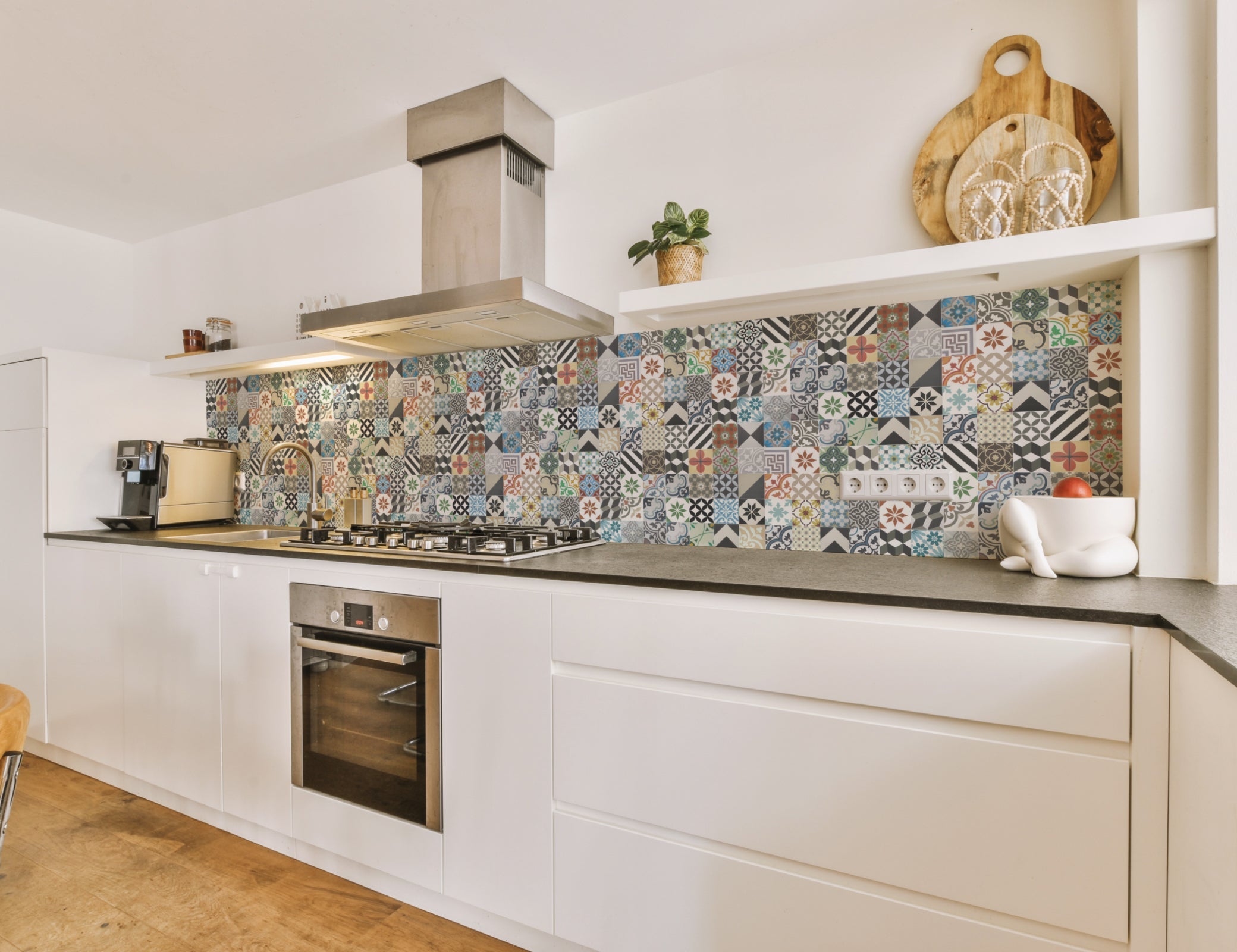 Küchenrückwand Patchwork