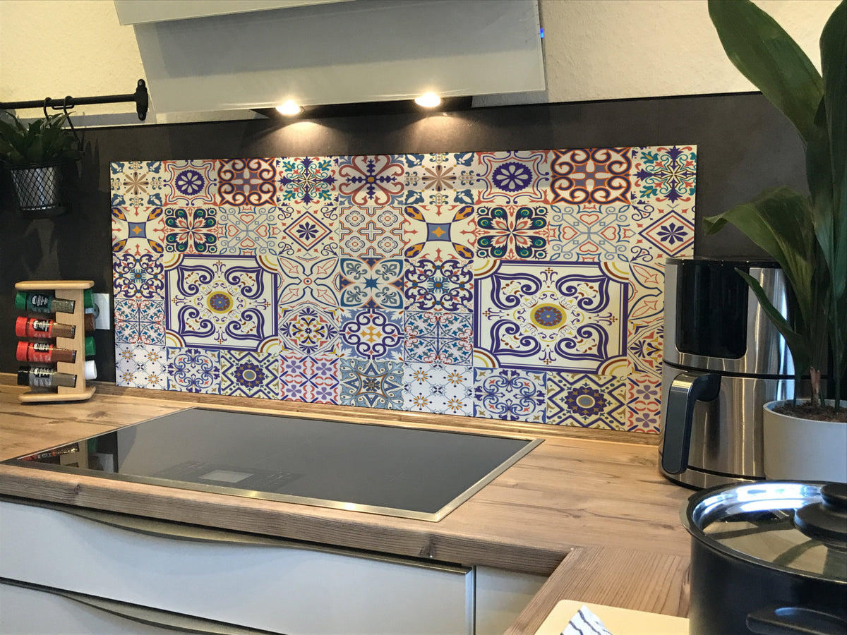 Spritzschutz Küche Patchwork