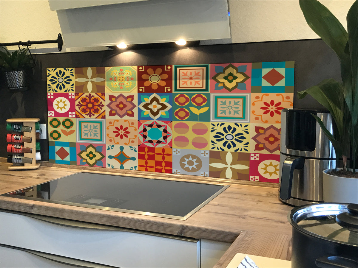 Spritzschutz Küche Patchwork