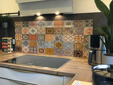 Spritzschutz Küche Patchwork