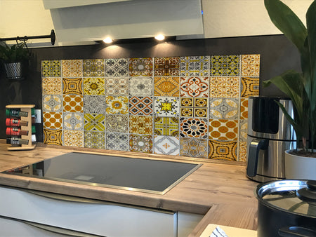 Spritzschutz Küche Patchwork