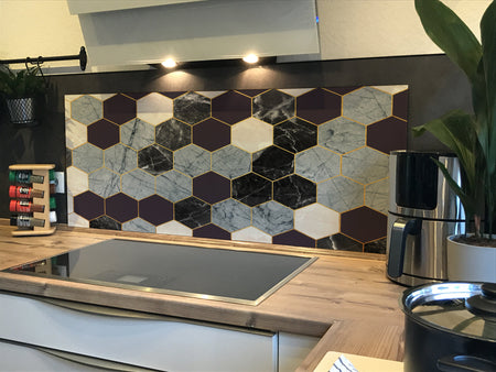 Spritzschutz Küche Patchwork