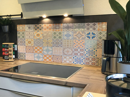 Spritzschutz Küche Patchwork