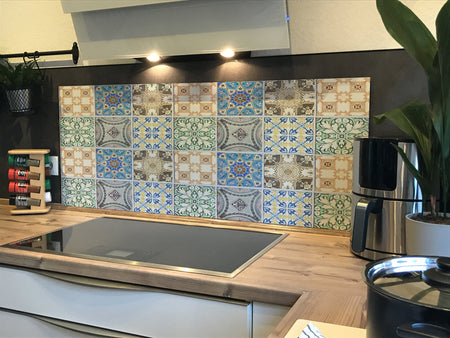 Spritzschutz Küche Patchwork